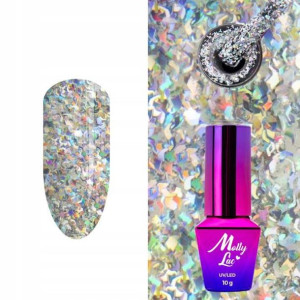 MOLLY LAC efekt brokat lakier hybrydowy #31 10ml