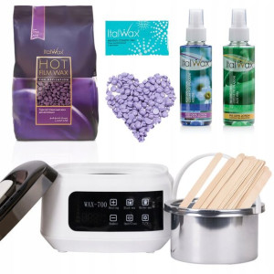Zestaw WOSK PLUM 500g Podgrzewacz DEPILACJA TALK