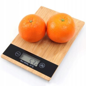 WAGA KUCHENNA bambusowa elektroniczna do 5kg LCD