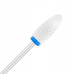 EXO frez ceramiczny do hybryda żel OWAL 6mm 307M