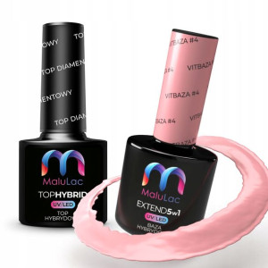 Zestaw do hybryd TOP DIAMENTOWY MaluLac VitBaza #4
