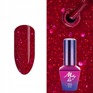 Molly lakier hybrydowy efekt brokat 506 glitter 10