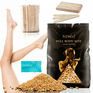 Zestaw do DEPILACJI Premium Full Body wosk twardy