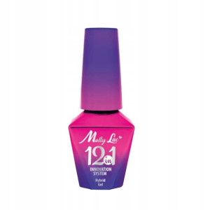 Molly Lac BAZA 12w1 LAKIER hybrydowy Transparentna