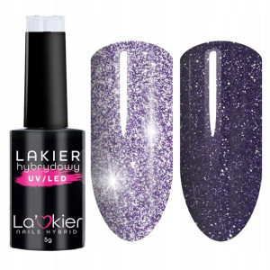 La'Kier lakier hybrydowy HIT FLASH brokatowy FG036