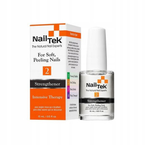 Miękkie rozdwajające paznokcie kuracja Nail Tek 2