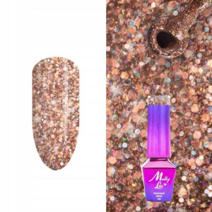 Molly Lac Lakier hybrydowy BROKAT EFEKT 638 5g