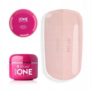Silcare Żel Uv Base One French Pink Dark 50g