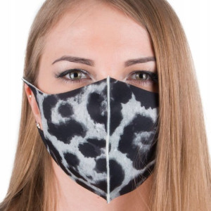 MASECZKA OCHRONNA PREMIUM rozm L/XL szara panterka