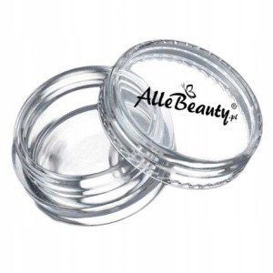 Zakręcany słoiczek 10ml 7g z logo Allebeauty