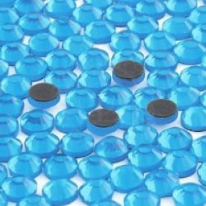 Cyrkonie szklane szlifowane na ubrania Carpi Blue