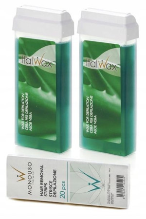 2+1 GRATIS DEPILACJA woski rolka aloes paski ITALW