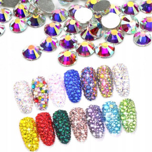 CYRKONIE SWAROVSKI zdobienia paznokci wybór SS10