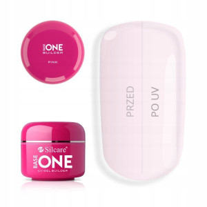 Żel budujący Silcare Base One Pink 50g różowy