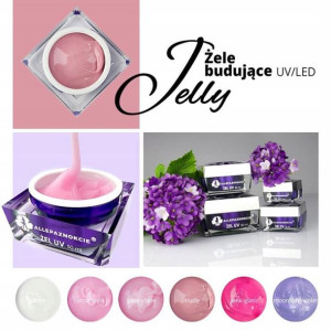 Żel uv led do paznokci Jelly galaretka budujący 5m