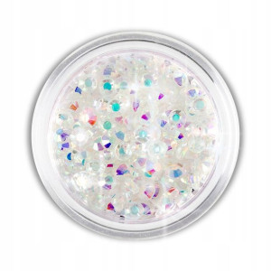 Cyrkonie na paznokcie Glamour opal zircon rozm L