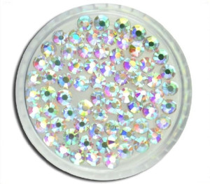 1440szt Cyrkonie Szlifowane Opal Ab Ss3