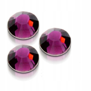 50x Oryginalne Cyrkonie Swarovski Amethyst SS-10
