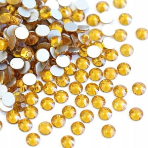 50x Cyrkonie szklane szlifowane Topaz SS10