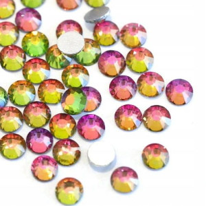 50x Cyrkonie szklane szlifowane Multicolor SS03