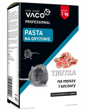 VACO Pasta na myszy i szczury trutka - 1 kg 6986