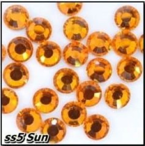 50 sztuk cyrkonie szklane SS5 sun