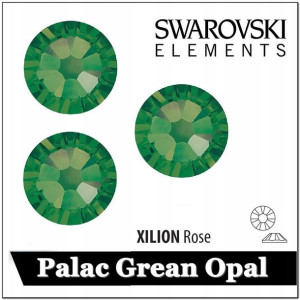 50 X Palac Green Opal Oryginalne Cyrkonie Swarovsk