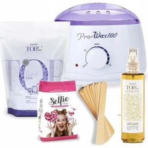 Zestaw do depilacji hipoalergiczny wosk Orchid