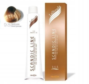 Scandic Line krem farba do włosów 9.8 blond 100 ml