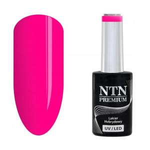 NTN Lakier hybrydowy Premium 174 5g Neon Róż