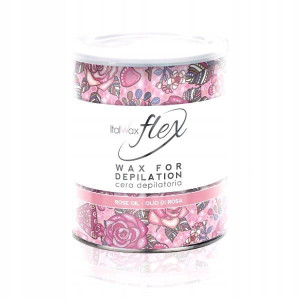 ItalWax Flex Rose Oil wosk depilacja puszka 800ml