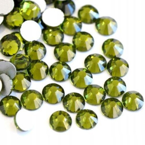 Cyrkonie szklane SS6 olivine 50szt