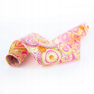Folia transferowa tuba 100 cm Retro Paisley Nr 3