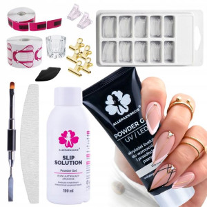 Zestaw LUX do akrylożel POWDER GEL White 50 ml