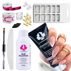 Zestaw LUX do akrylożel POWDER GEL Pink 15 ml