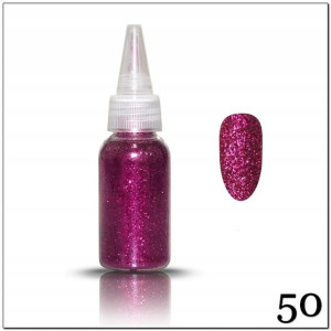 50. Diamond Glitter LUX 20g - pyłek mieniący się efekt - brokat do zdobień