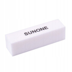 SUNONE Blok polerski do manicure biały czterostronny Biały gradacja 100/100