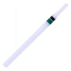 Frez ceramiczny prosty zaokrąglony do manicure