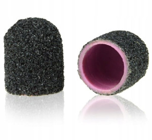 10x Kapturek LUX ścierny do pedicure 13mm #240 wkł