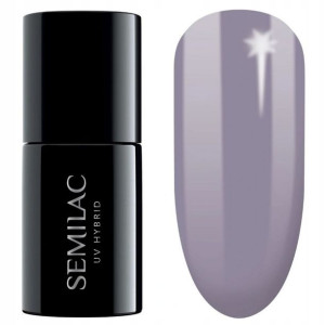 Semilac 374 Dusty Purple 7ml kolorowy lakier hybry