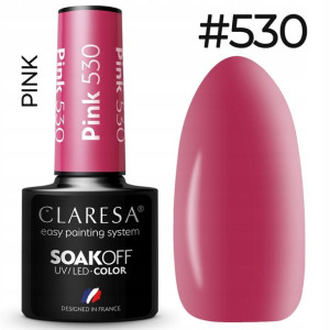Claresa Lakier hybrydowy PINK 530 5g