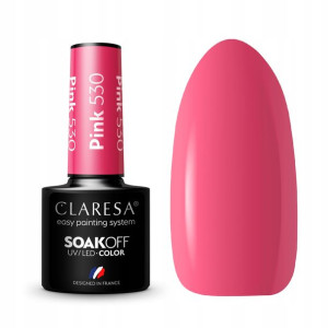Claresa Lakier hybrydowy PINK 530 5g