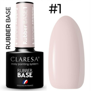 Claresa lakier hybrydowy BAZA RUBBER 1 base baza k