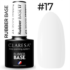 Claresa lakier hybrydowy BAZA RUBBER 17 base baza