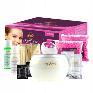ItalWax GloWax zestaw depilacja twarzy wosk twardy