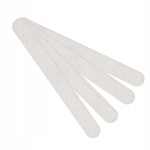 Pilnik do paznokci PROSTY 100/180 zebra 10 szt