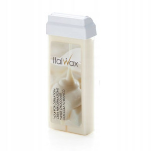 ItalWax White Chocolate - aromatyczny wosk z dwutlenkiem tytanu do depilacj