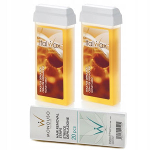 2+1 GRATIS DEPILACJA woski rolka honey ITALWAX