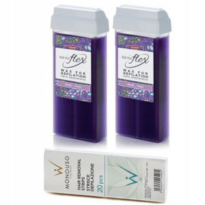 2+1 GRATIS DEPILACJA woski rolka WINE FLEX