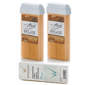 2+1 GRATIS DEPILACJA woski rolka AMBER FLEX